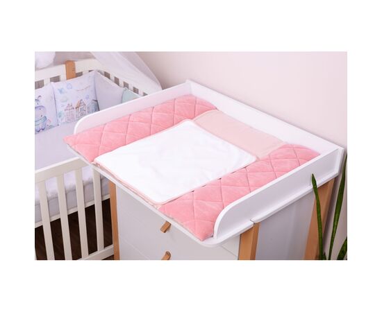 Пеленальний матрацик Верес Velour Powdery 72х80 см (429.9), зображення 3 Пеленальний матрацик Верес Velour Powdery 72х80 см (429.9), зображення 3