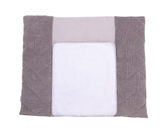 Пеленальний матрацик Верес Velour Taup grey 72х80 см (429.10)