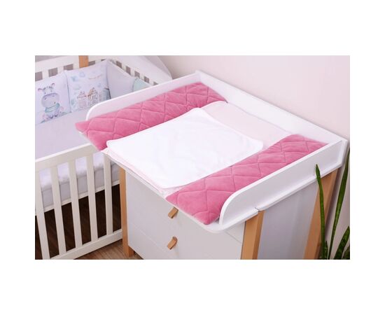 Пеленальный матрасик Верес Velour Wild rose 72х80 см (429.11), изображение 3 Пеленальный матрасик Верес Velour Wild rose 72х80 см (429.11), изображение 3