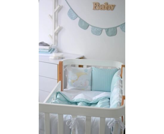 Детский постельный набор Верес "Elephant" (6 ед ) (220.47), изображение 3 Детский постельный набор Верес "Elephant" (6 ед ) (220.47), изображение 3