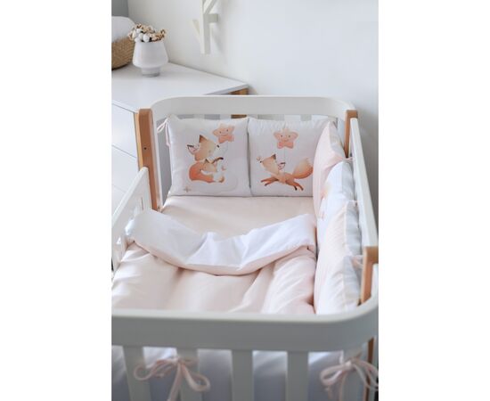 Детский постельный набор Верес "Foxy" (6 ед ) (220.43), изображение 8 Детский постельный набор Верес "Foxy" (6 ед ) (220.43), изображение 8
