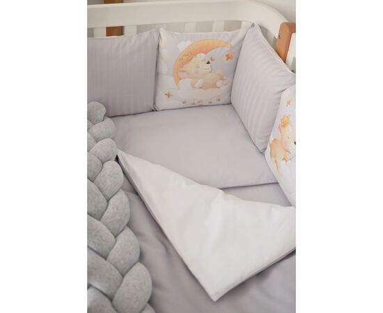 Детский постельный набор Верес "Leo" (6 ед ) (220.44), изображение 3 Детский постельный набор Верес "Leo" (6 ед ) (220.44), изображение 3