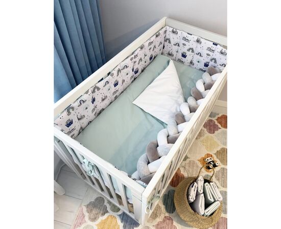 Детский постельный набор Верес "Kitty boy" (6 ед ) (222.04), изображение 2 Детский постельный набор Верес "Kitty boy" (6 ед ) (222.04), изображение 2