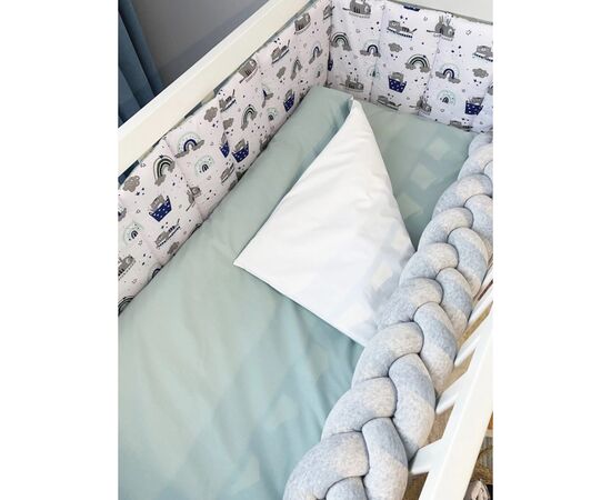 Детский постельный набор Верес "Kitty boy" (6 ед ) (222.04), изображение 3 Детский постельный набор Верес "Kitty boy" (6 ед ) (222.04), изображение 3