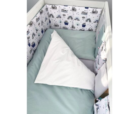 Детский постельный набор Верес "Kitty boy" (6 ед ) (222.04), изображение 4 Детский постельный набор Верес "Kitty boy" (6 ед ) (222.04), изображение 4