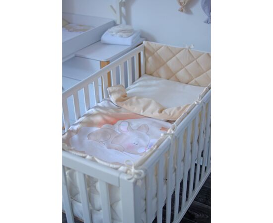 Детский постельный набор Верес "Зайчик стеганый" (6 ед ) (219.14), изображение 2 Детский постельный набор Верес "Зайчик стеганый" (6 ед ) (219.14), изображение 2