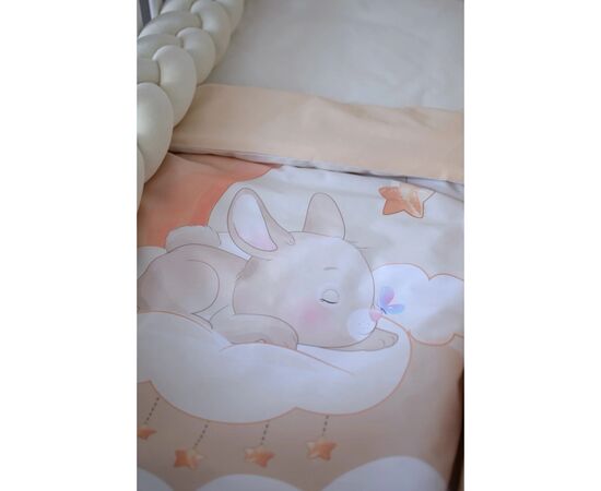 Детский постельный набор Верес "Зайчик стеганый" (6 ед ) (219.14), изображение 3 Детский постельный набор Верес "Зайчик стеганый" (6 ед ) (219.14), изображение 3