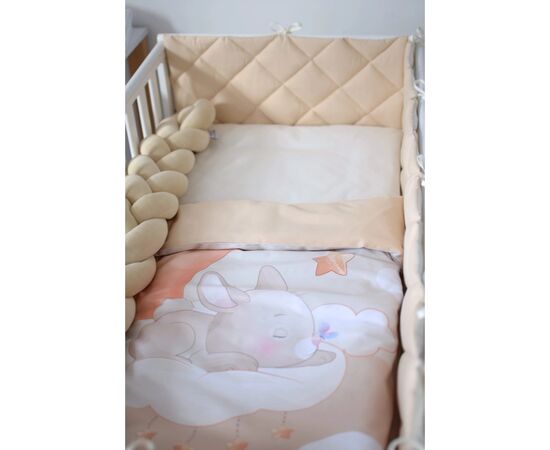Детский постельный набор Верес "Зайчик стеганый" (6 ед ) (219.14), изображение 4 Детский постельный набор Верес "Зайчик стеганый" (6 ед ) (219.14), изображение 4