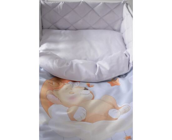 Детский постельный набор Верес "Львенок стеганый" (6 ед ) (219.17), изображение 2 Детский постельный набор Верес "Львенок стеганый" (6 ед ) (219.17), изображение 2