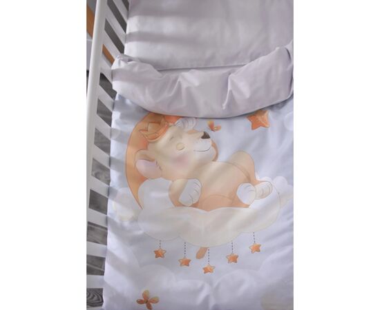 Детский постельный набор Верес "Львенок стеганый" (6 ед ) (219.17), изображение 3 Детский постельный набор Верес "Львенок стеганый" (6 ед ) (219.17), изображение 3