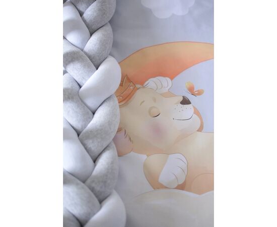 Детский постельный набор Верес "Львенок стеганый" (6 ед ) (219.17), изображение 5 Детский постельный набор Верес "Львенок стеганый" (6 ед ) (219.17), изображение 5