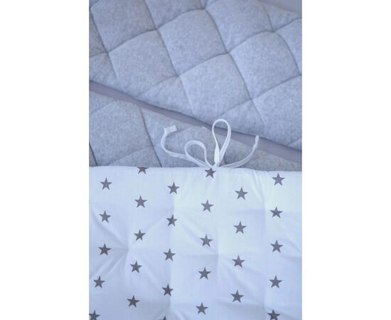 Детский постельный набор Верес "Velour Grey stars" (5 ед ) (218.14), изображение 4 Детский постельный набор Верес "Velour Grey stars" (5 ед ) (218.14), изображение 4