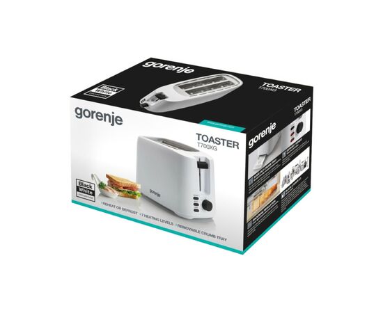 Тостер Gorenje T700XG, изображение 9 Тостер Gorenje T700XG, изображение 9