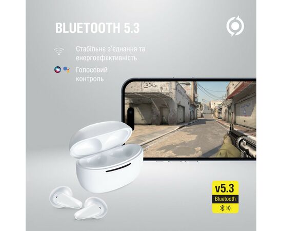 Наушники Piko TWS-MiniJoy White (1283126583421), изображение 6 Наушники Piko TWS-MiniJoy White (1283126583421), изображение 6