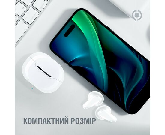 Наушники Piko TWS-MiniJoy White (1283126583421), изображение 7 Наушники Piko TWS-MiniJoy White (1283126583421), изображение 7