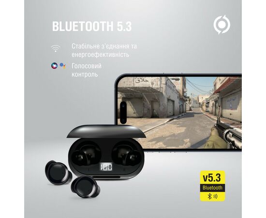 Наушники Piko TWS-MusicBox Black (1283126583414), изображение 6 Наушники Piko TWS-MusicBox Black (1283126583414), изображение 6