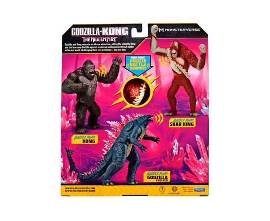 Фигурка Godzilla vs. Kong Скар Кинг готов к бою (звук) (35508G), изображение 7 Фигурка Godzilla vs. Kong Скар Кинг готов к бою (звук) (35508G), изображение 7