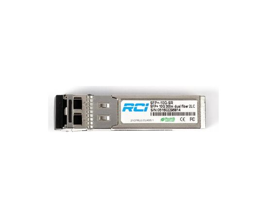 Модуль SFP 10Gbps, 300m, 2LC, Tx850nm RCI (SFP+-10GB-SR), изображение 6 Модуль SFP 10Gbps, 300m, 2LC, Tx850nm RCI (SFP+-10GB-SR), изображение 6