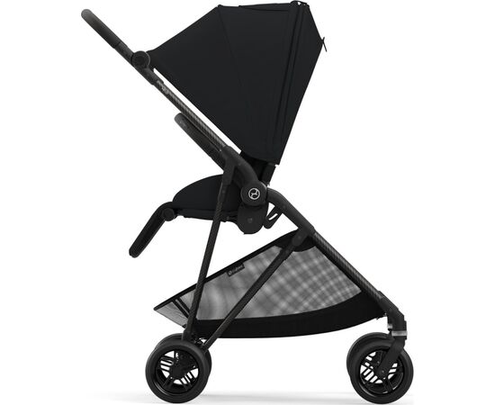 Коляска Cybex Melio Carbon Magic Black (524000013), изображение 3 Коляска Cybex Melio Carbon Magic Black (524000013), изображение 3