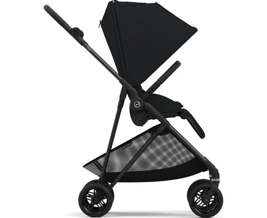 Коляска Cybex Melio Carbon Magic Black (524000013), изображение 6 Коляска Cybex Melio Carbon Magic Black (524000013), изображение 6