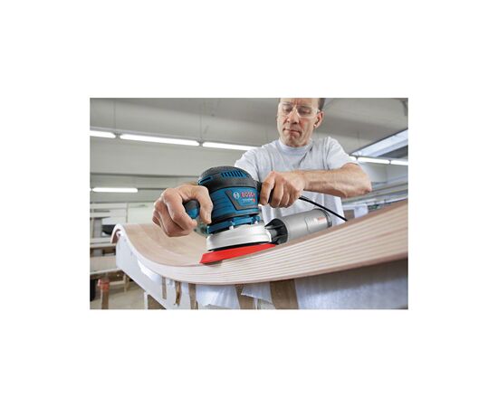 Шлифовальная машина Bosch GEX, 40-150, 400Вт, 150мм, 12000об/мин (0.601.37B.202), изображение 2 Шлифовальная машина Bosch GEX, 40-150, 400Вт, 150мм, 12000об/мин (0.601.37B.202), изображение 2