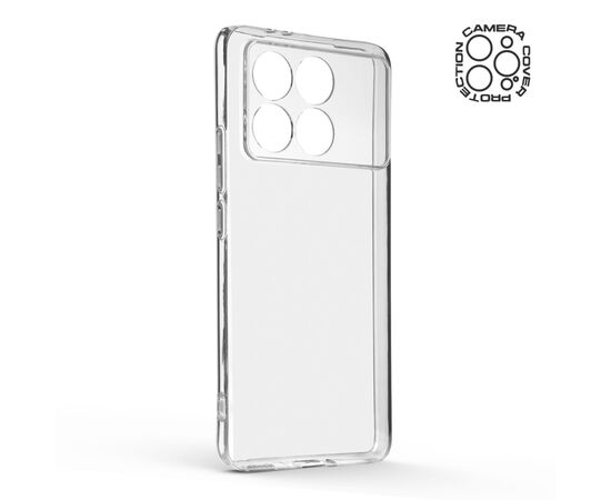 Чехол для мобильного телефона Armorstandart Air Xiaomi Poco F6 Pro Camera cover Clear (ARM73535), изображение 2