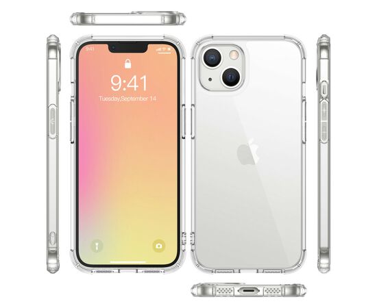 Чехол для моб. телефона BeCover Anti-Shock Apple iPhone 13 Clear (706951), изображение 2 Чехол для моб. телефона BeCover Anti-Shock Apple iPhone 13 Clear (706951), изображение 2