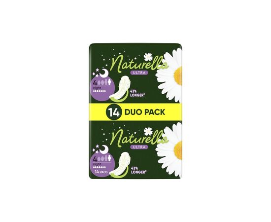 Гігієнічні прокладки Naturella Ultra Night (Розмір 4) 14 шт. (8001090585394), зображення 2 Гігієнічні прокладки Naturella Ultra Night (Розмір 4) 14 шт. (8001090585394), зображення 2