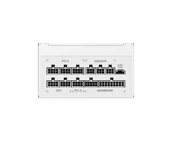 Блок питания Gamemax 850W (RGB850 PRO WH), изображение 8 Блок питания Gamemax 850W (RGB850 PRO WH), изображение 8