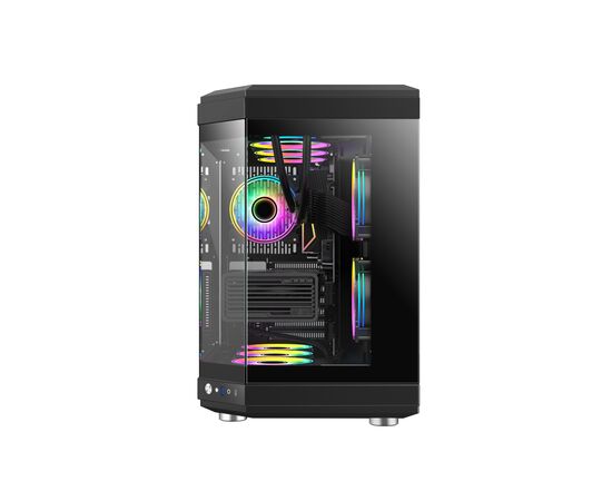 Корпус Gamemax HYPE Black, изображение 2 Корпус Gamemax HYPE Black, изображение 2