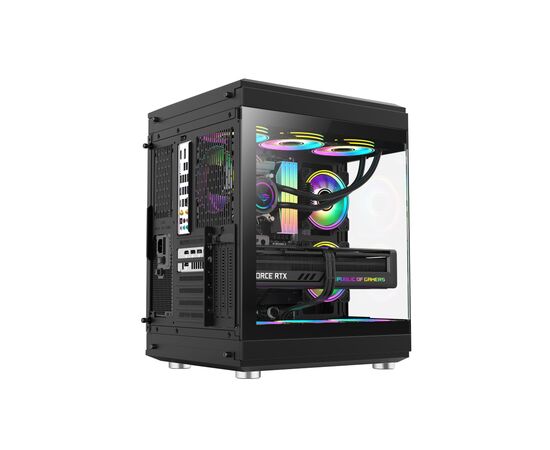 Корпус Gamemax HYPE Black, изображение 3 Корпус Gamemax HYPE Black, изображение 3