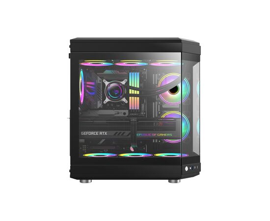 Корпус Gamemax HYPE Black, изображение 4 Корпус Gamemax HYPE Black, изображение 4