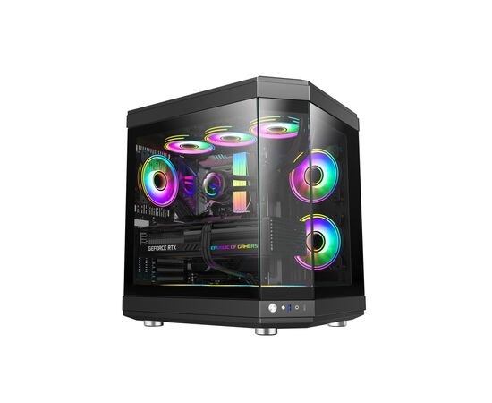 Корпус Gamemax HYPE Black, изображение 5 Корпус Gamemax HYPE Black, изображение 5