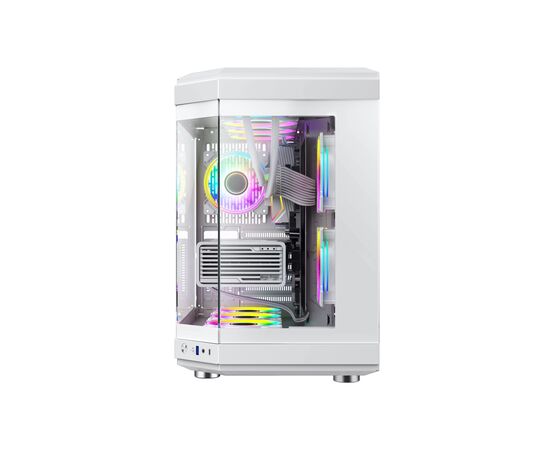 Корпус Gamemax HYPE White, изображение 2 Корпус Gamemax HYPE White, изображение 2