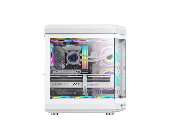 Корпус Gamemax HYPE White, изображение 4 Корпус Gamemax HYPE White, изображение 4