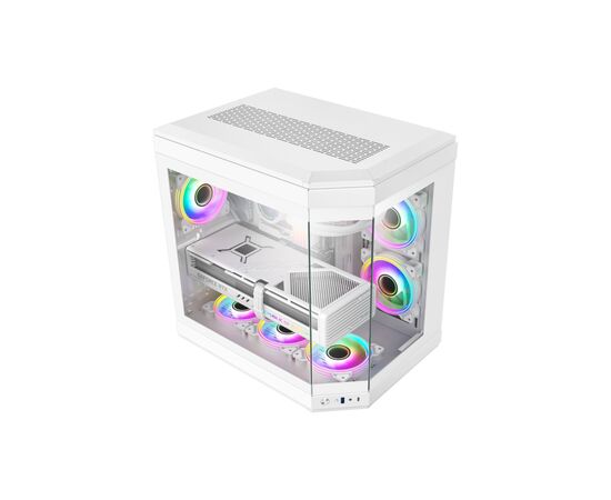 Корпус Gamemax HYPE White, изображение 6 Корпус Gamemax HYPE White, изображение 6