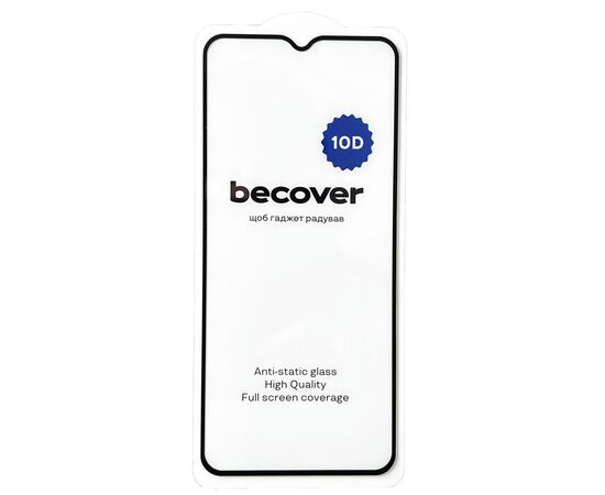 Стекло защитное BeCover Nokia G22 10D Black (711521), изображение 3