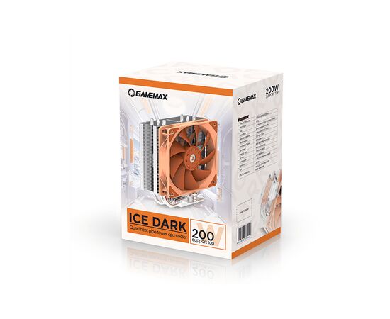 Кулер для процессора Gamemax Ice Wind, изображение 8 Кулер для процессора Gamemax Ice Wind, изображение 8