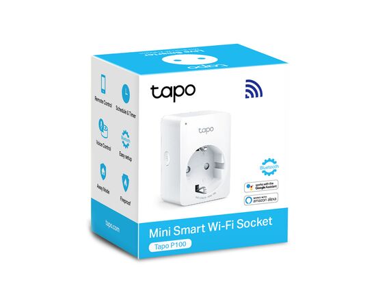 Камера видеонаблюдения TP-Link TAPO P100 (TAPO-P100), изображение 2 Камера видеонаблюдения TP-Link TAPO P100 (TAPO-P100), изображение 2