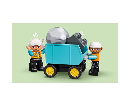 Конструктор LEGO Вантажівка і гусеничний екскаватор (10931), зображення 12 Конструктор LEGO Вантажівка і гусеничний екскаватор (10931), зображення 12