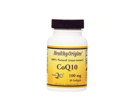 Антиоксидант Healthy Origins Коэнзим Q10, Kaneka (COQ10), 100 мг, 30 желатиновых капсул (HO35015)