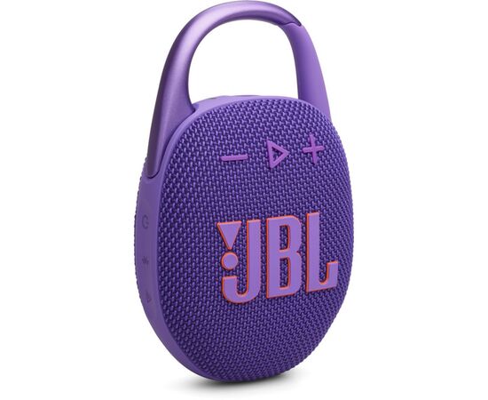 Акустическая система JBL Clip 5 Purple (JBLCLIP5PUR), изображение 2 Акустическая система JBL Clip 5 Purple (JBLCLIP5PUR), изображение 2