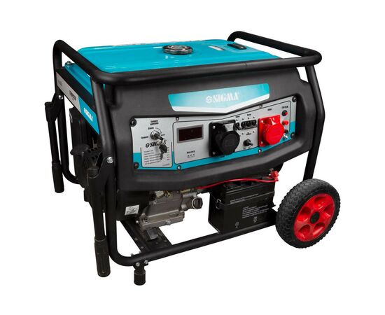 Генератор Sigma 8.0kW, 220-380В, 3 фаз. (5710501), изображение 2 Генератор Sigma 8.0kW, 220-380В, 3 фаз. (5710501), изображение 2