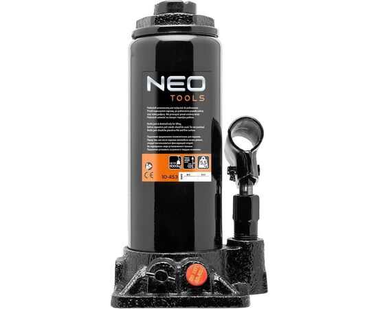 Домкрат Neo Tools гидравлический бутылочный 8т, 181-345мм (10-453), изображение 2 Домкрат Neo Tools гидравлический бутылочный 8т, 181-345мм (10-453), изображение 2