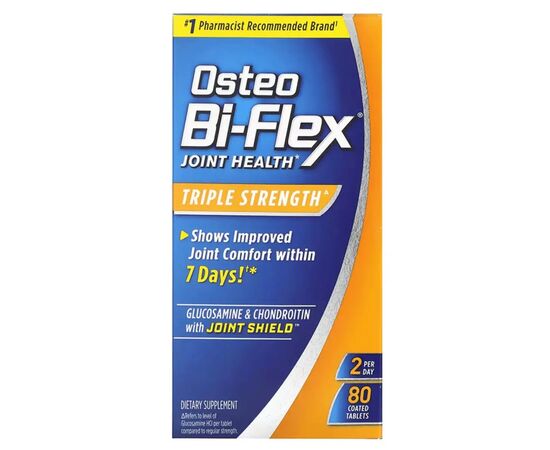 Вітамінно-мінеральний комплекс Osteo Bi-Flex Здоров'я суглобів, потрійна сила, Joint Health, Triple Strength, 80 та (OBF-03121), зображення 2 Вітамінно-мінеральний комплекс Osteo Bi-Flex Здоров'я суглобів, потрійна сила, Joint Health, Triple Strength, 80 та (OBF-03121), зображення 2