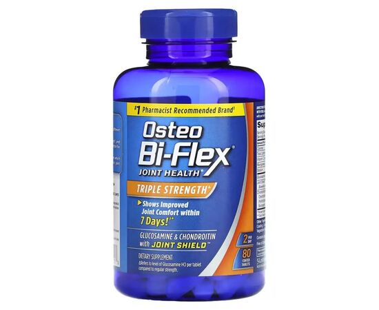 Вітамінно-мінеральний комплекс Osteo Bi-Flex Здоров'я суглобів, потрійна сила, Joint Health, Triple Strength, 80 та (OBF-03121)