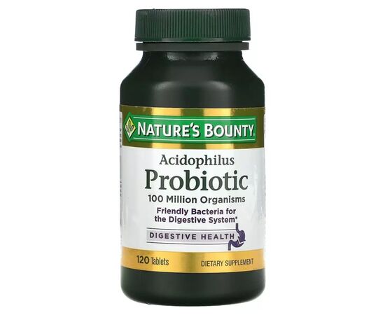 Пробиотики Nature's Bounty Пробиотик с ацидофильными лактобактериями, Acidophilus Probiot (NRT-02610)