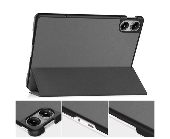 Чехол для планшета BeCover Smart Case Xiaomi Poco Pad 12.1" Gray (711563), изображение 4 Чехол для планшета BeCover Smart Case Xiaomi Poco Pad 12.1" Gray (711563), изображение 4