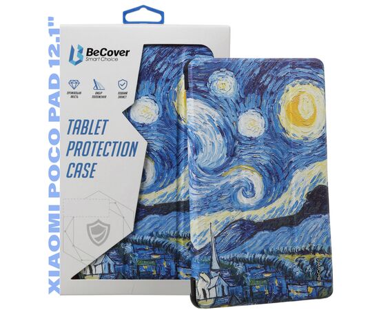 Чохол до планшета BeCover Smart Case Xiaomi Poco Pad 12.1" Night (711575)