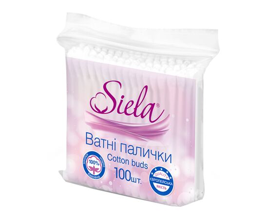 Ватные палочки Siela 100 шт. (4820159840977)